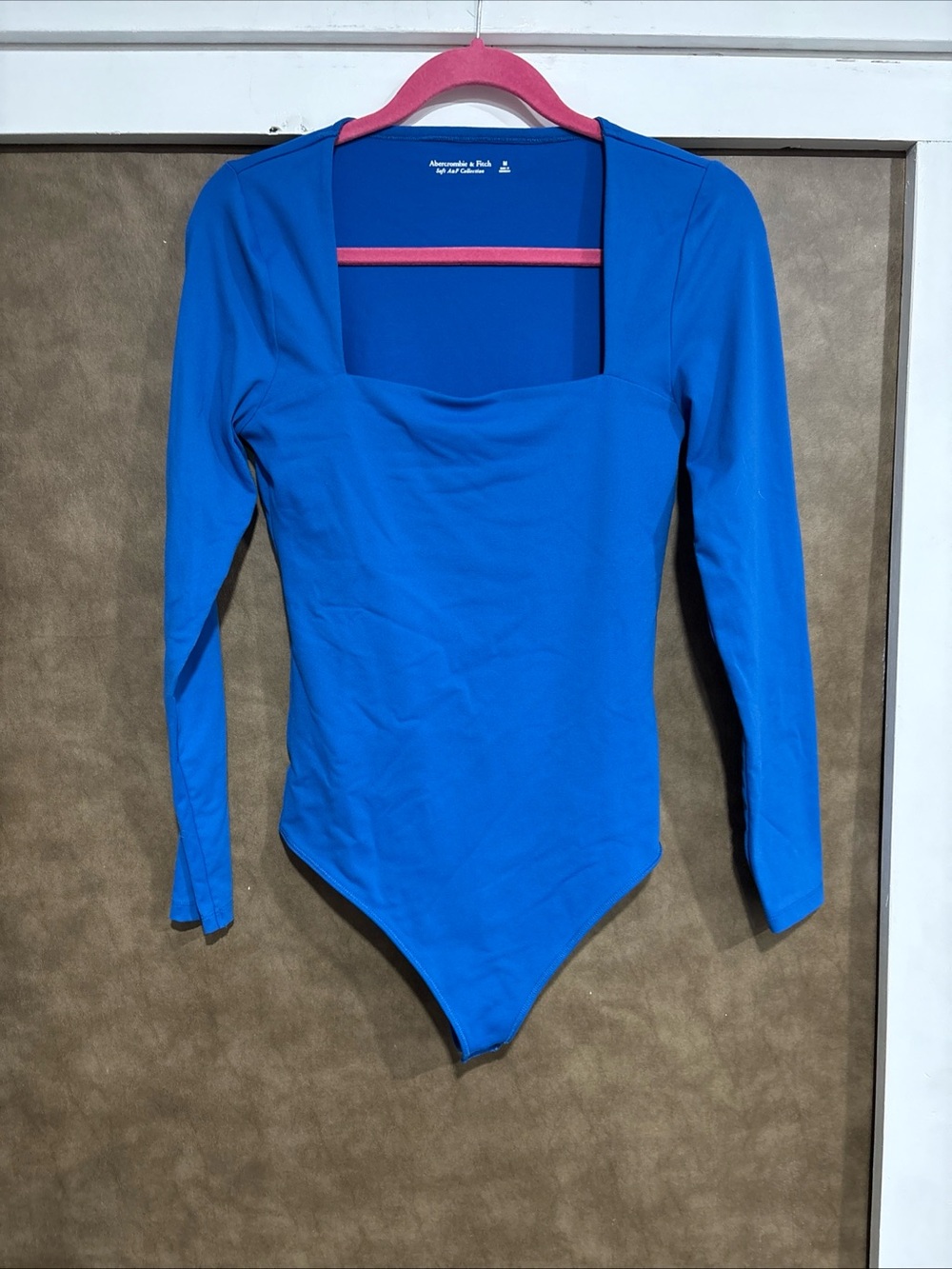 Abercrombie & Fitch Long Sleeve Blue One-Piece bodysuit